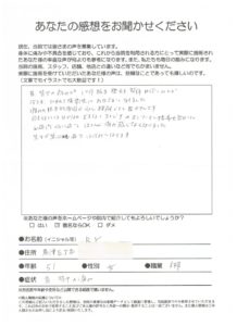 高津区久本/首痛/ほとんど痛み感じなくなりました。