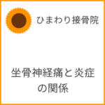 坐骨神経痛と炎症の関係