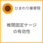 椎間固定ケージの有効性